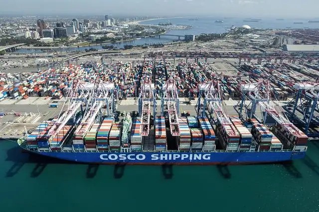长滩港九月份集装箱吞吐量下降了0.9%